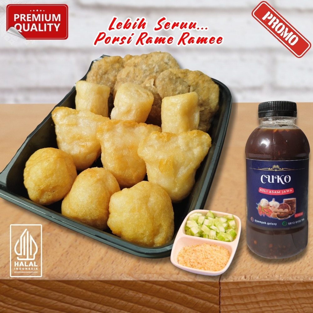 Pempek Campur 12 Pcs